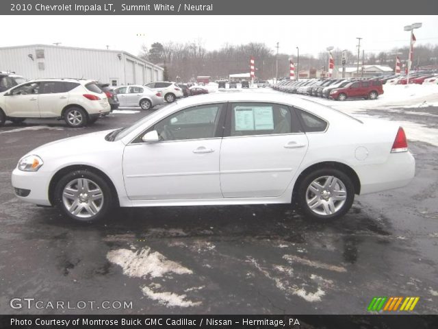 2010 Chevrolet Impala LT in Summit White