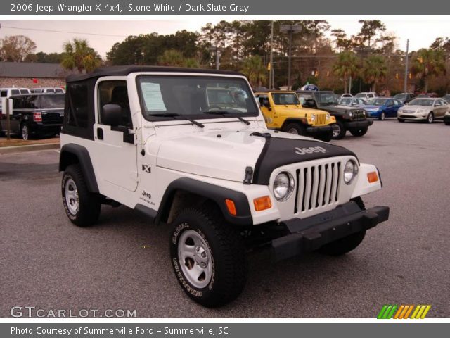2006 Jeep Wrangler X 4x4 in Stone White