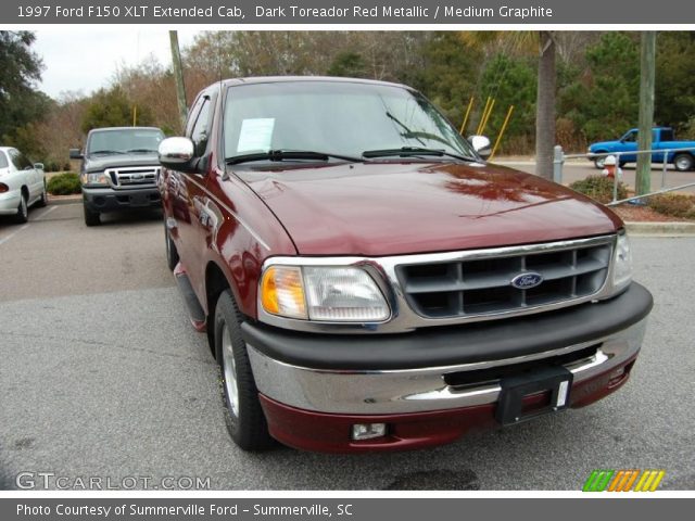 1997 Ford F150 XLT Extended Cab in Dark Toreador Red Metallic