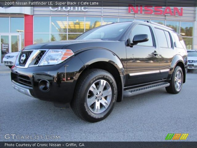 2008 Nissan pathfinder black #4