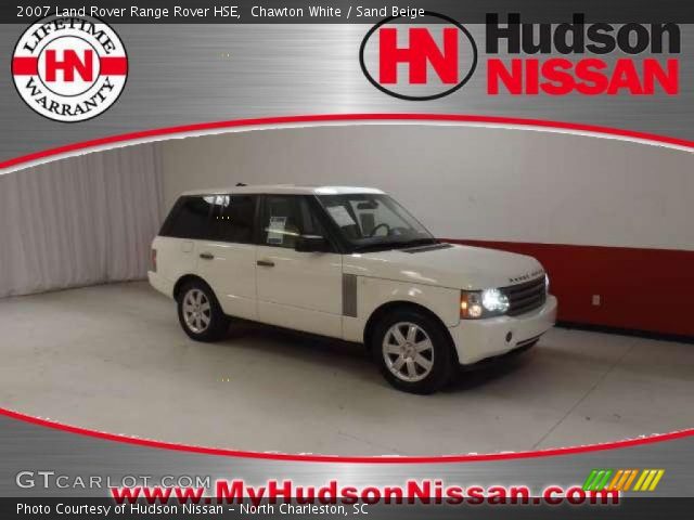 2007 Land Rover Range Rover HSE in Chawton White