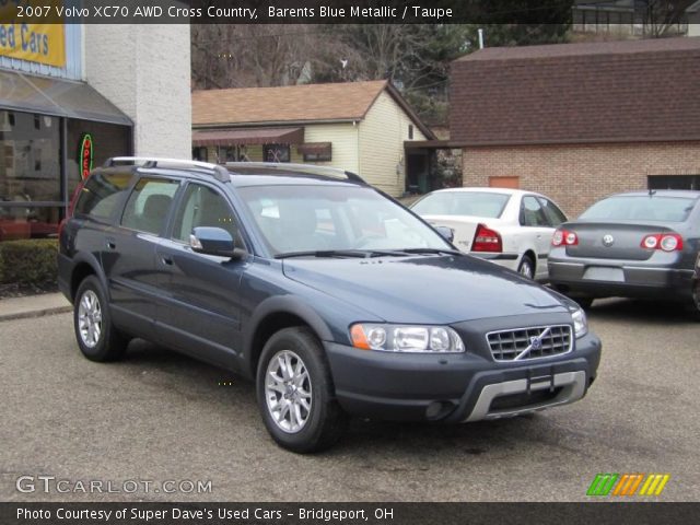 2007 Volvo XC70 AWD Cross Country in Barents Blue Metallic