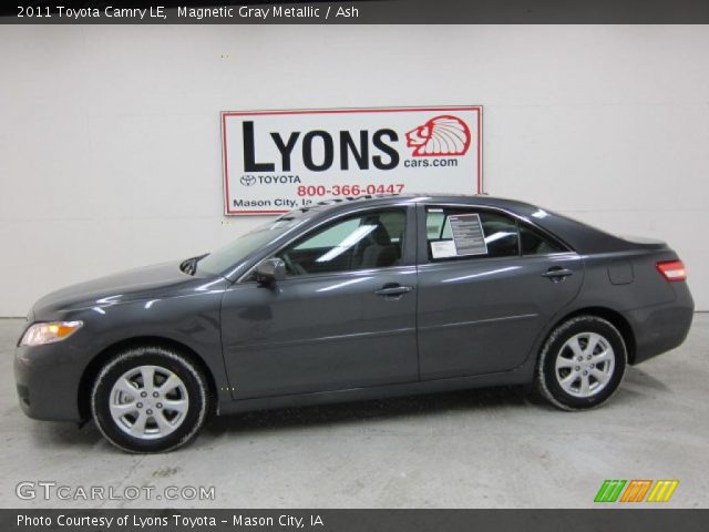 2011 Toyota Camry LE in Magnetic Gray Metallic