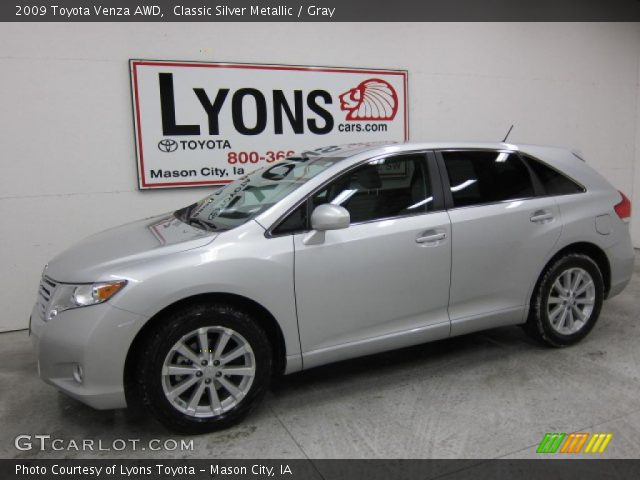 2009 Toyota Venza AWD in Classic Silver Metallic