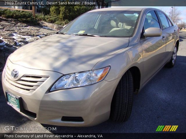 2009 Toyota Camry LE in Desert Sand Metallic