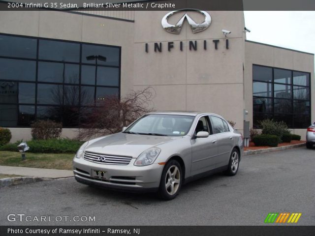 2004 Infiniti G 35 Sedan in Brilliant Silver Metallic