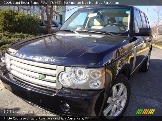 2008 Land Rover Range Rover V8 HSE in Buckingham Blue Metallic