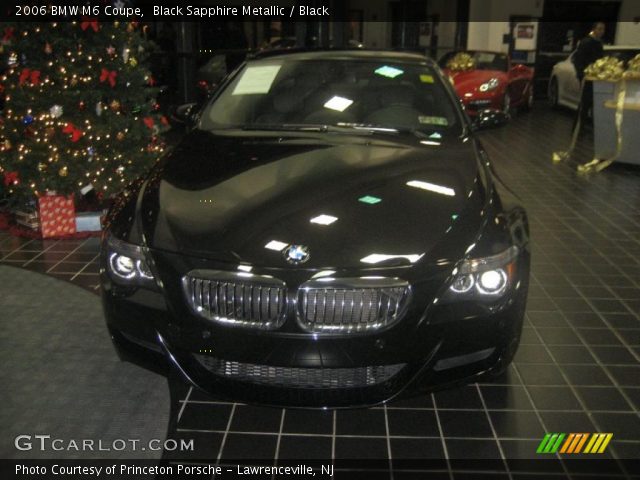 2006 BMW M6 Coupe in Black Sapphire Metallic