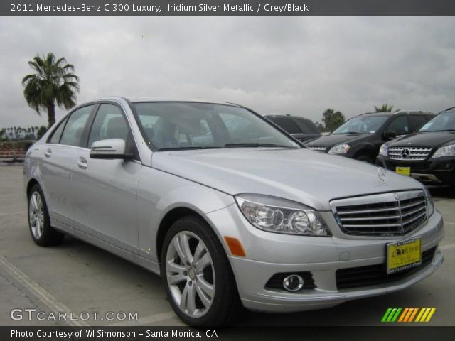 2011 Mercedes-Benz C 300 Luxury in Iridium Silver Metallic