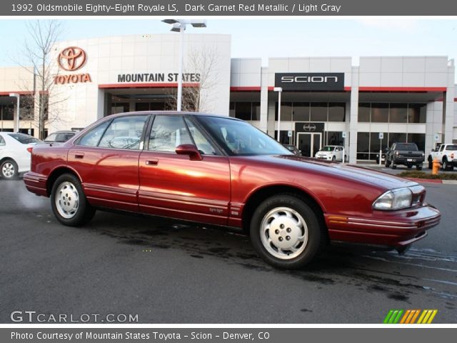 1992 Oldsmobile Eighty-Eight Royale LS in Dark Garnet Red Metallic