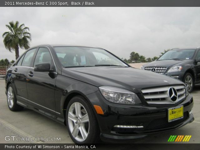 2011 Mercedes-Benz C 300 Sport in Black