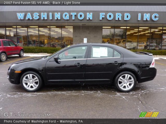 2007 Ford Fusion SEL V6 AWD in Black