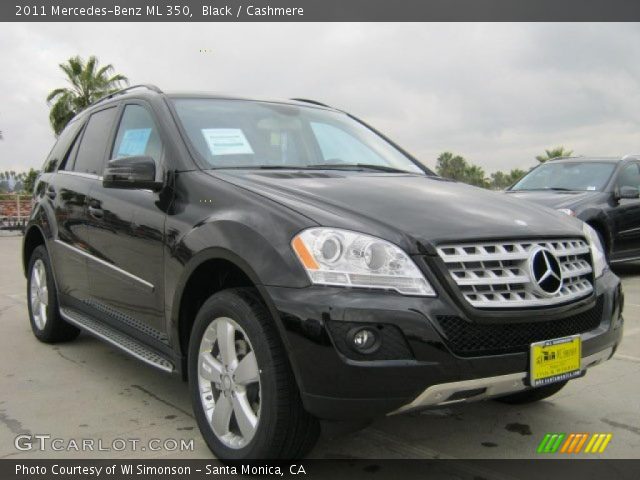 2011 Mercedes-Benz ML 350 in Black