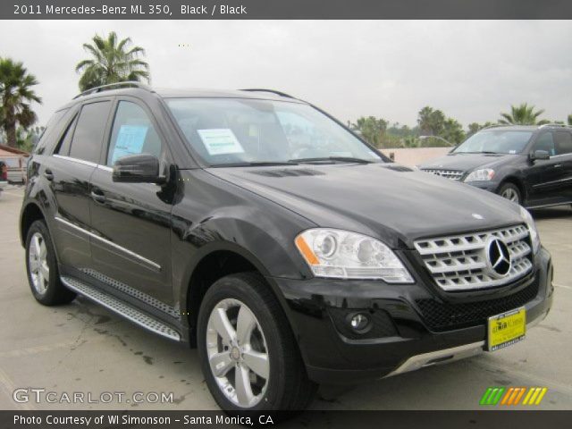 2011 Mercedes-Benz ML 350 in Black