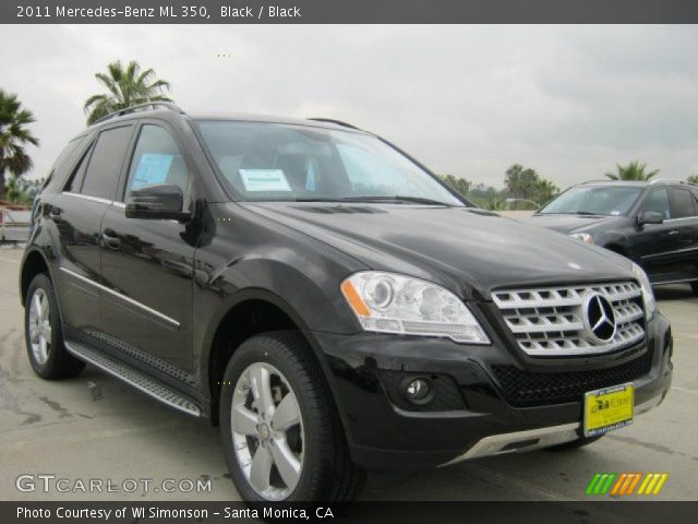 2011 Mercedes-Benz ML 350 in Black
