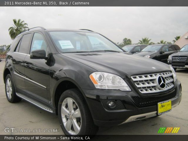 2011 Mercedes-Benz ML 350 in Black