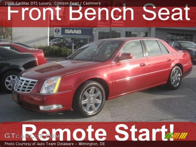 2006 Cadillac DTS Luxury in Crimson Pearl