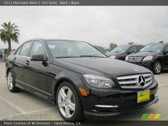2011 Mercedes-Benz C 300 Sport in Black
