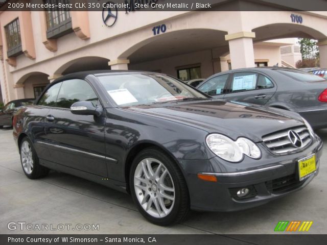 2009 Mercedes-Benz CLK 350 Cabriolet in Steel Grey Metallic