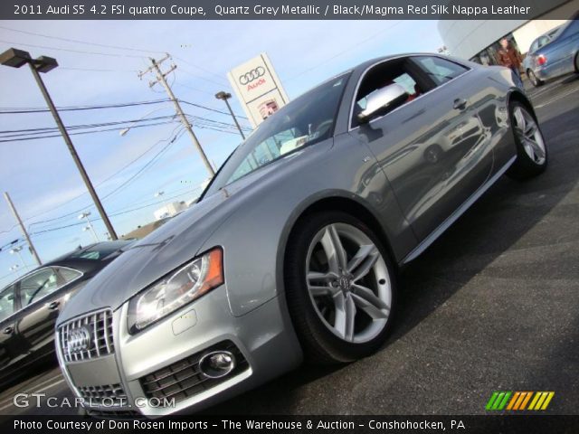 2011 Audi S5 4.2 FSI quattro Coupe in Quartz Grey Metallic