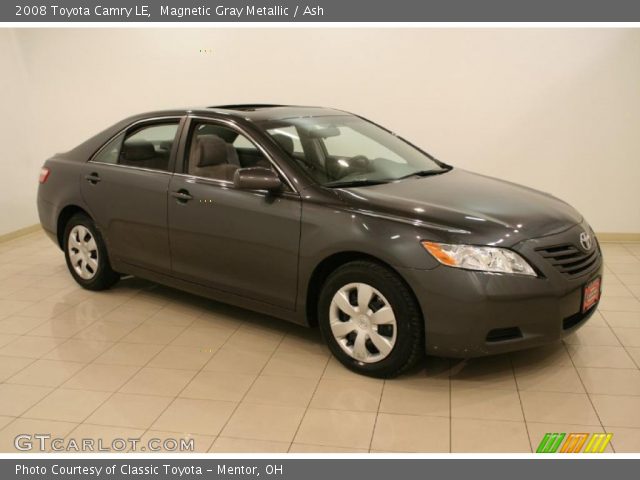 2008 Toyota Camry LE in Magnetic Gray Metallic