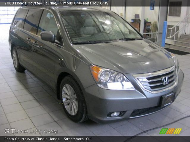 2008 Honda Odyssey Touring in Nimbus Gray Metallic