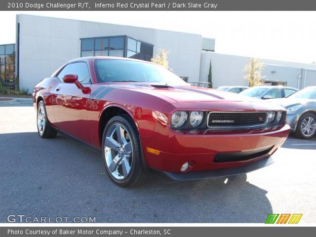 2010 Dodge Challenger R/T in Inferno Red Crystal Pearl