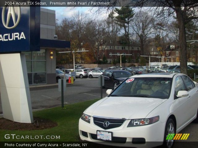 2004 Acura TSX Sedan in Premium White Pearl