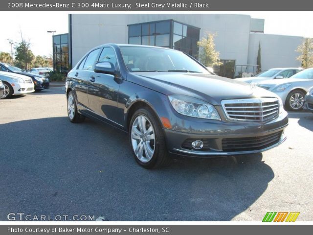 2008 Mercedes-Benz C 300 4Matic Luxury in Steel Grey Metallic