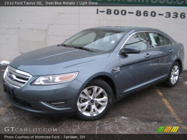 2010 Ford Taurus SEL in Steel Blue Metallic