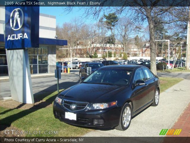 2005 Acura TSX Sedan in Nighthawk Black Pearl