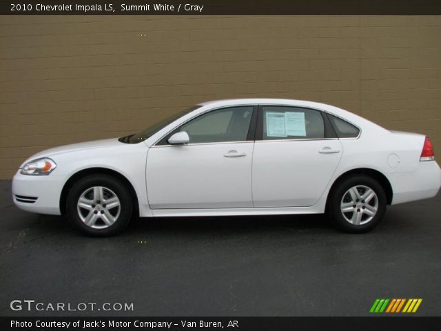 2010 Chevrolet Impala LS in Summit White