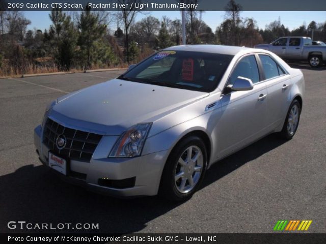 2009 Cadillac CTS Sedan in Radiant Silver