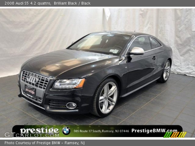 2008 Audi S5 4.2 quattro in Brilliant Black