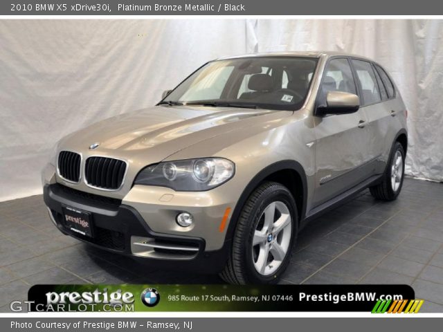 2010 BMW X5 xDrive30i in Platinum Bronze Metallic