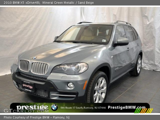 2010 BMW X5 xDrive48i in Mineral Green Metallic