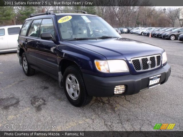 2001 Subaru Forester 2.5 L in Blue Ridge Pearl