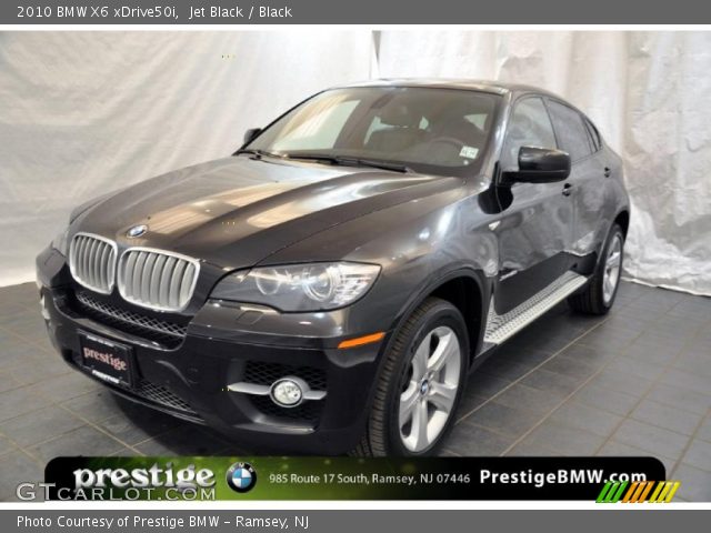 2010 BMW X6 xDrive50i in Jet Black