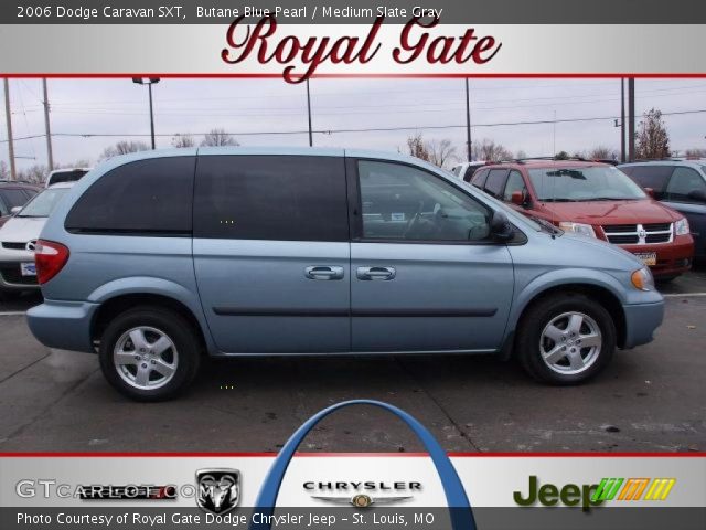 2006 Dodge Caravan SXT in Butane Blue Pearl