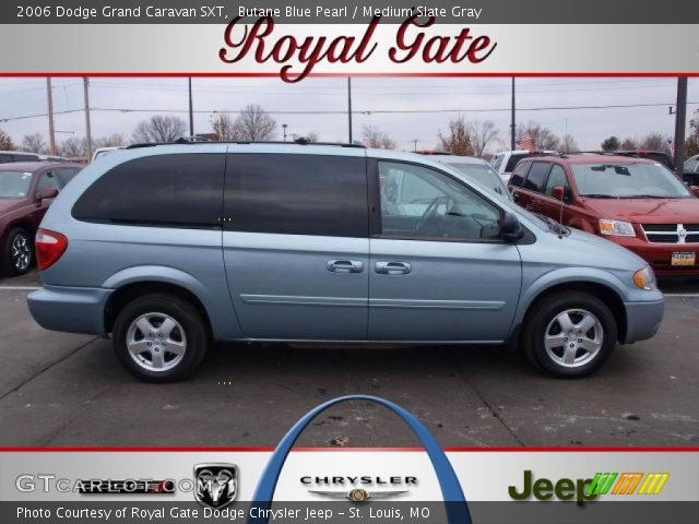2006 Dodge Grand Caravan SXT in Butane Blue Pearl