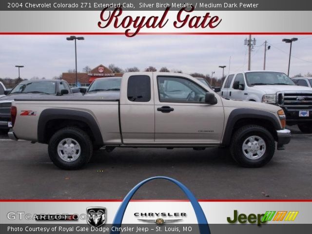 2004 Chevrolet Colorado Z71 Extended Cab in Silver Birch Metallic