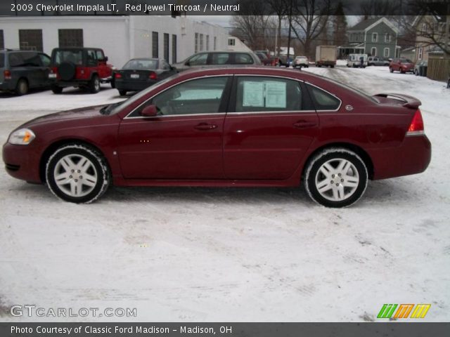2009 Chevrolet Impala LT in Red Jewel Tintcoat