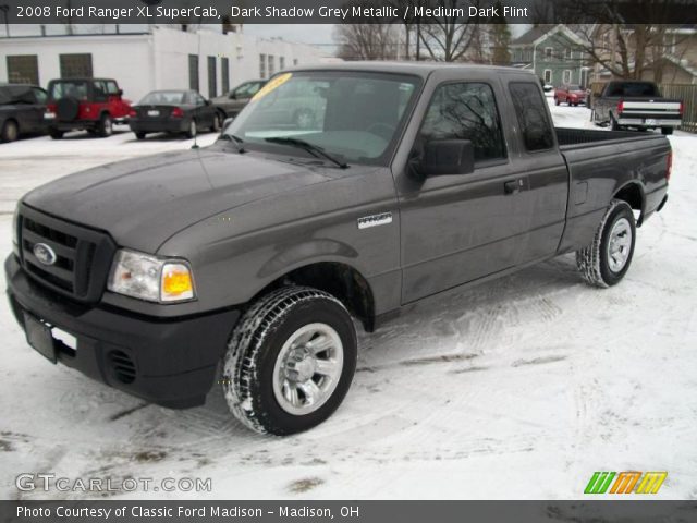 2008 Ford Ranger XL SuperCab in Dark Shadow Grey Metallic