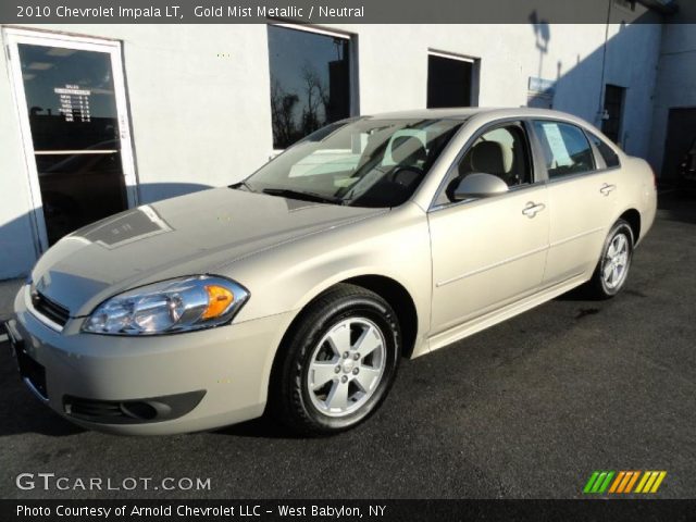 2010 Chevrolet Impala LT in Gold Mist Metallic