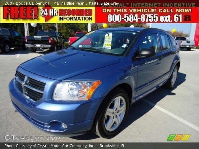 2007 Dodge Caliber SXT in Marine Blue Pearl
