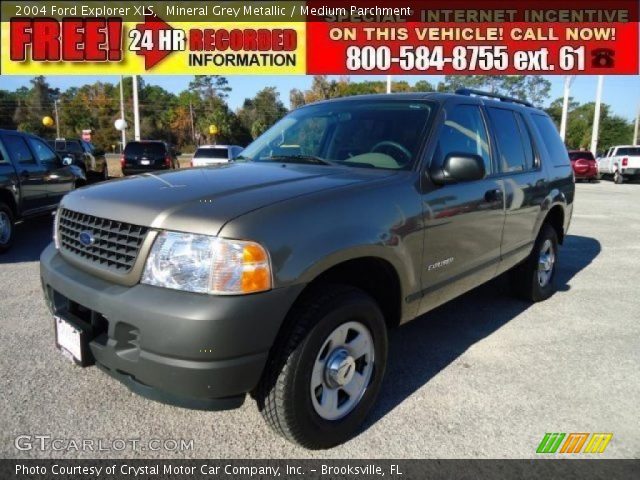 2004 Ford Explorer XLS in Mineral Grey Metallic