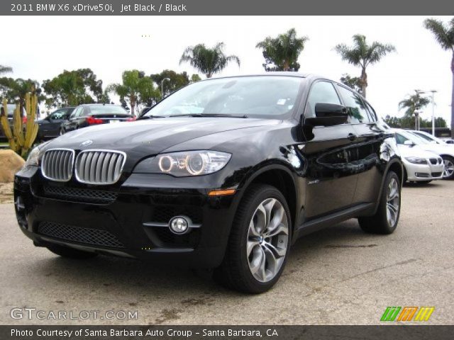 2011 BMW X6 xDrive50i in Jet Black