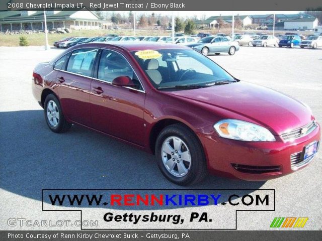 2008 Chevrolet Impala LT in Red Jewel Tintcoat