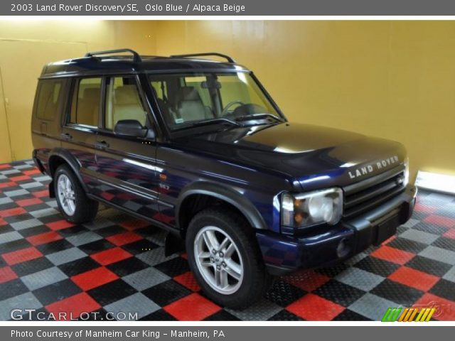 2003 Land Rover Discovery SE in Oslo Blue