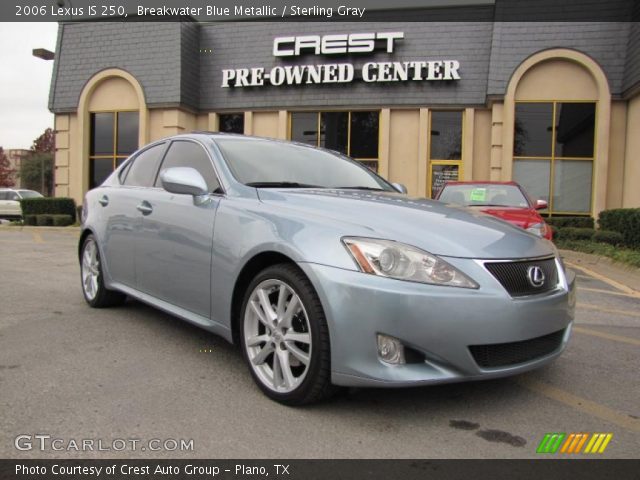 2006 Lexus IS 250 in Breakwater Blue Metallic